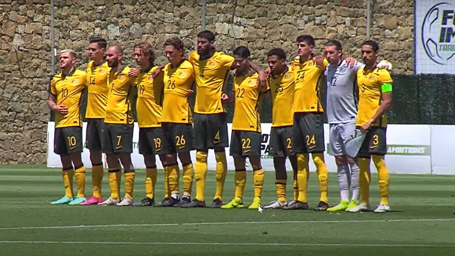 Australia Under 23’s international friendly against Saudi Arabia